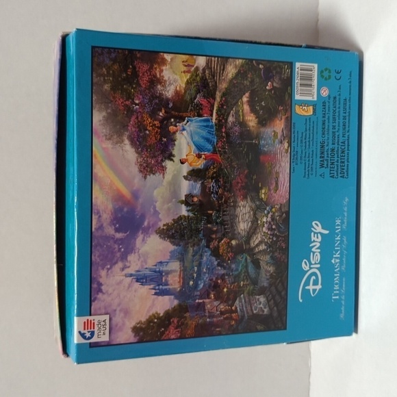 Thomas Kinkade Disney Dreams Collection Cinderella Wishes Upon a Dream Puzzle - Picture 2 of 7